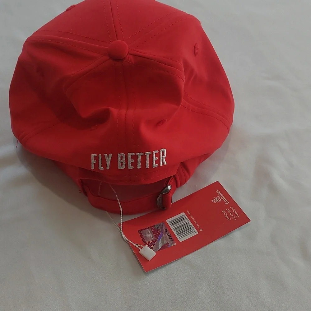 Red Emirates Baseball Cap - Picture 4 of 5
